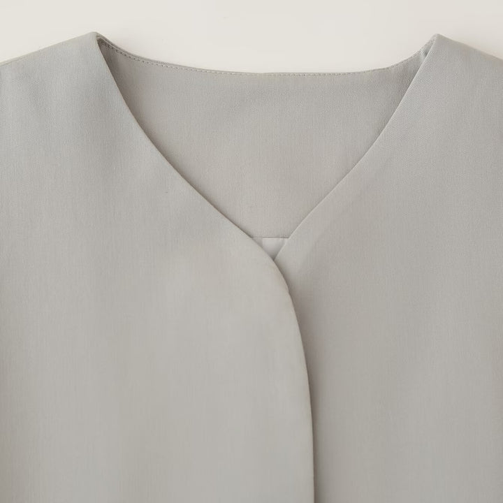Damen modische Jacke mit minimalistischer Schnittführung und seitlichen Taschen Drune