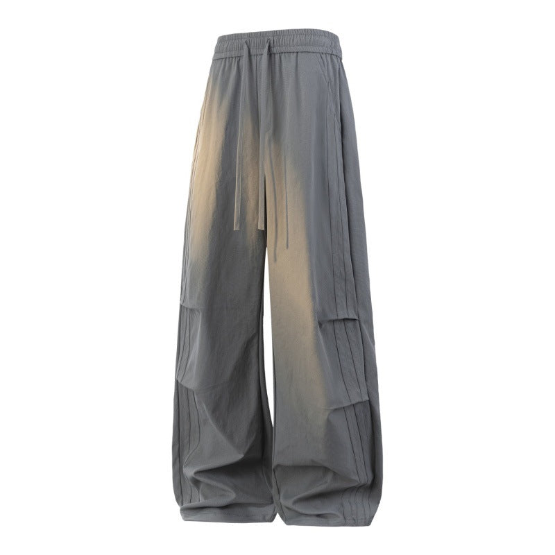 Damen Weite Lagen-Loungehose mit Cargo-Details & elastischem Tunnelzug Drune