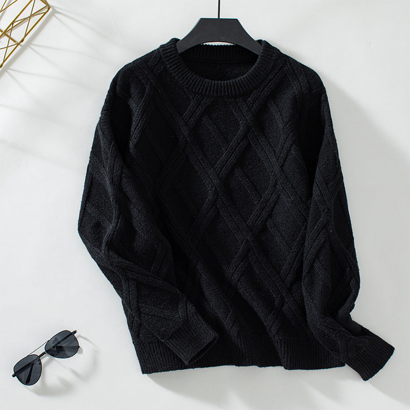 Drune | Einfarbiger Pullover Für Lässige Outfits