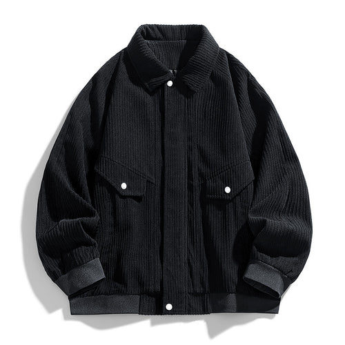 Herren Grobstrukturierte Hemdjacke Drune