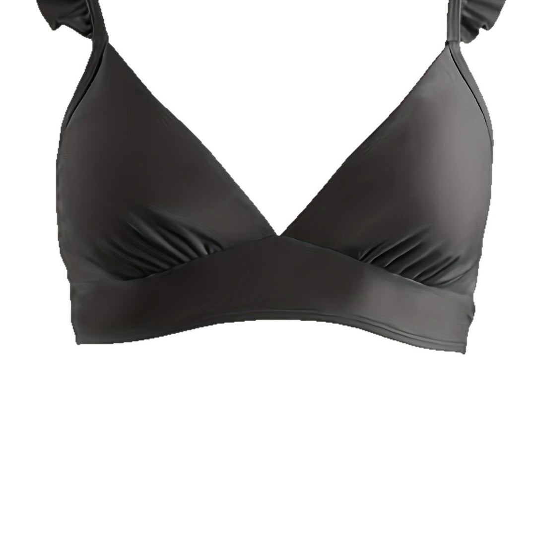 Damen Moderner Bikini mit Volant-Details Drune