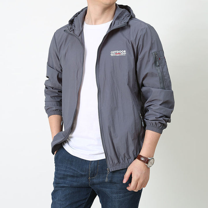 Herren Leichte und atmungsaktive Outdoorjacke Drune