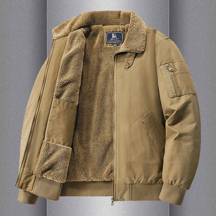 Herren Gemütliche Teddyjacke Drune