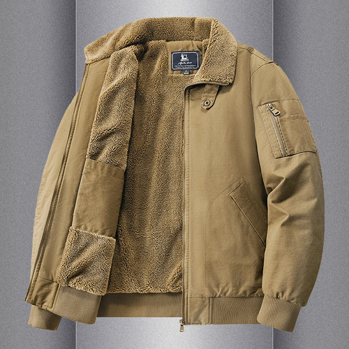 Herren Gemütliche Teddyjacke Drune