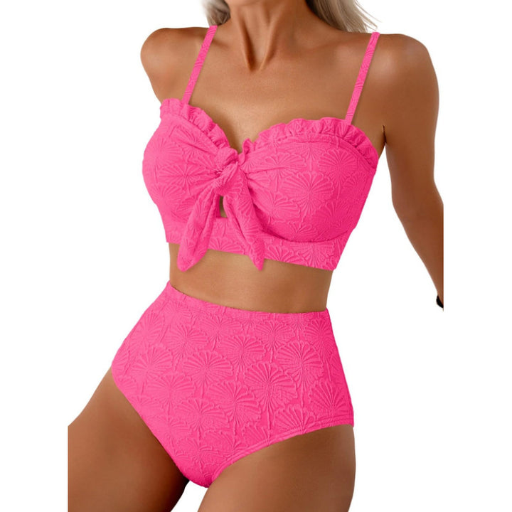 Damen Bikiniset mit hochgeschnittener Hose Drune
