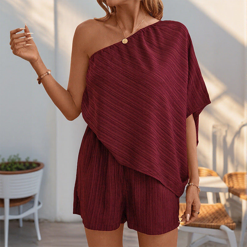 Damen Jumpsuit mit asymmetrischem Schnitt und lässigem Design Drune