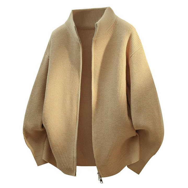 Damen Modische Oversized Strickjacke Drune