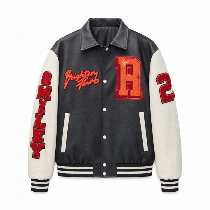 Herren Modische Collegejacke Drune