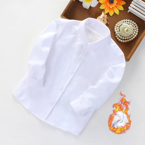 Damen Elegantes Langarmhemd mit weicher Innenseite Drune