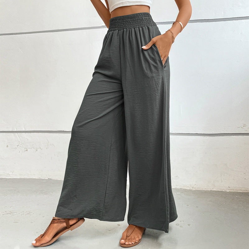 Damen Weite Lockere Freizeithose Drune