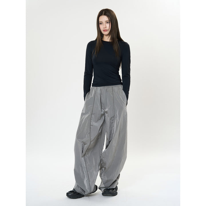 Damen Figurbetontes Langarm‑Funktionsshirt mit Daumenloch und Stretchnähten Drune