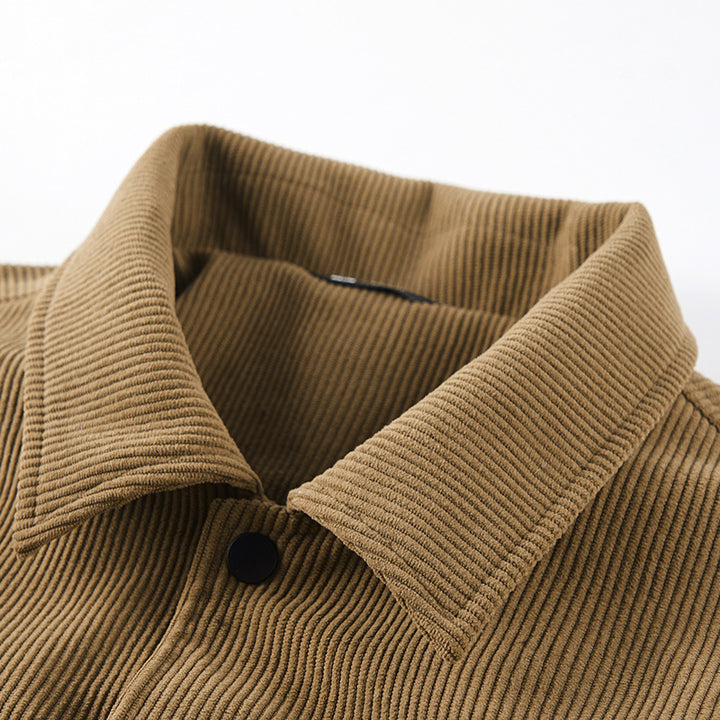 Herren Cordjacke mit zwei großen Brusttaschen Drune