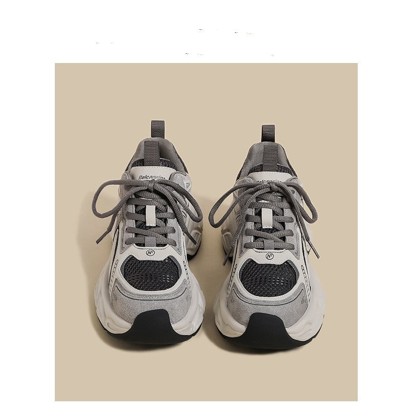 Damen Sportliche und atmungsaktive Sneakers mit dämpfender Sohle Drune