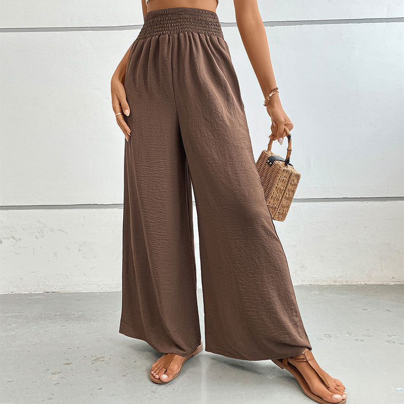 Damen Elegante Weite Sommerhose Drune