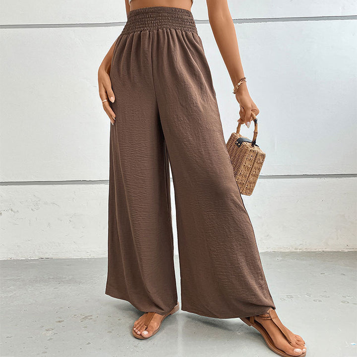 Damen Elegante Weite Sommerhose Drune