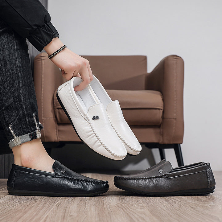 Herren Elegante Mokassins aus Leder