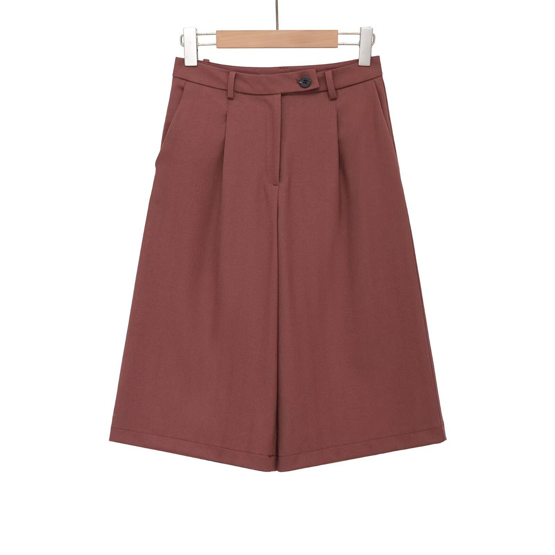 Damen elegante Weste mit schmalem Kragen Drune
