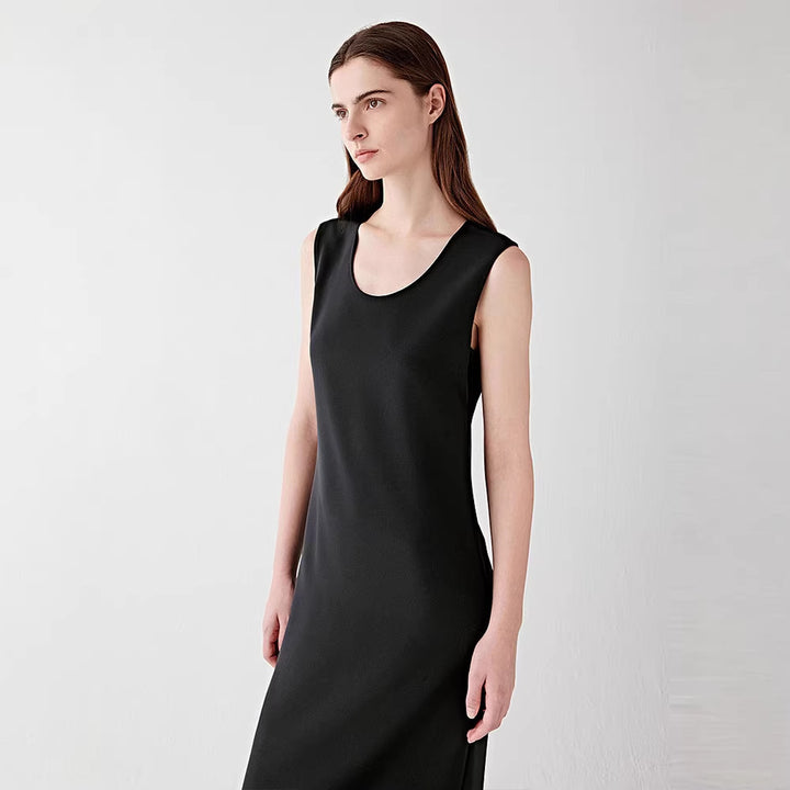 Damen Elegantes ärmelloses Maxikleid Drune