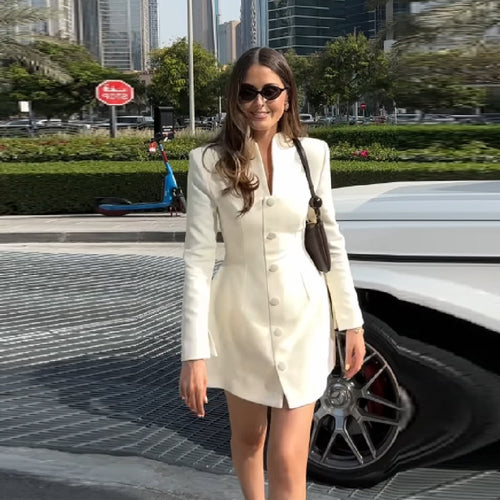 Damen Blazer im Trench-Stil Drune