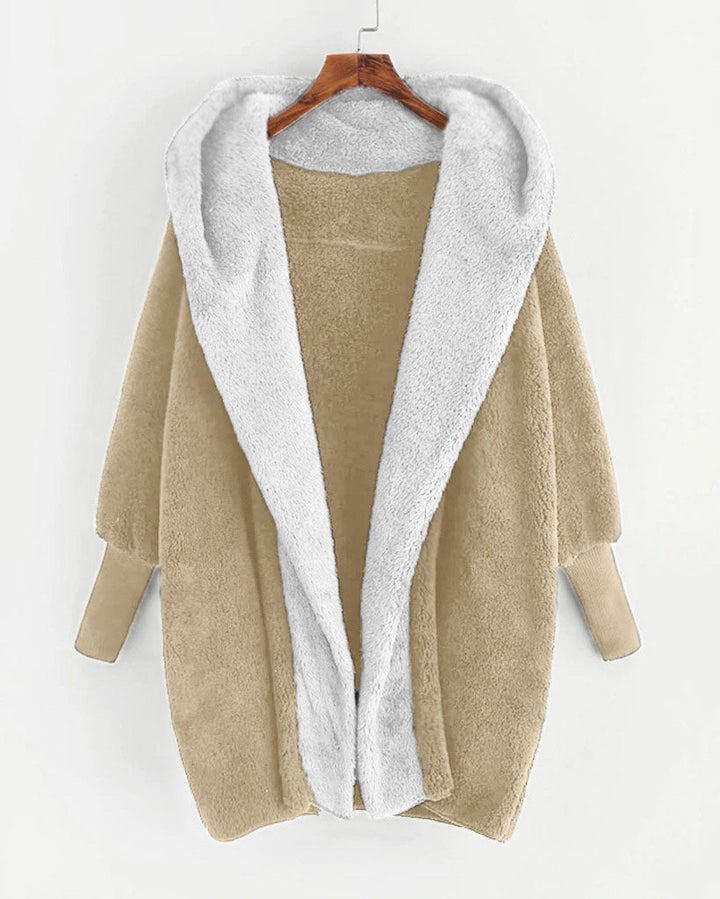 Drune | Doppelseitige Samt Kapuzenjacke