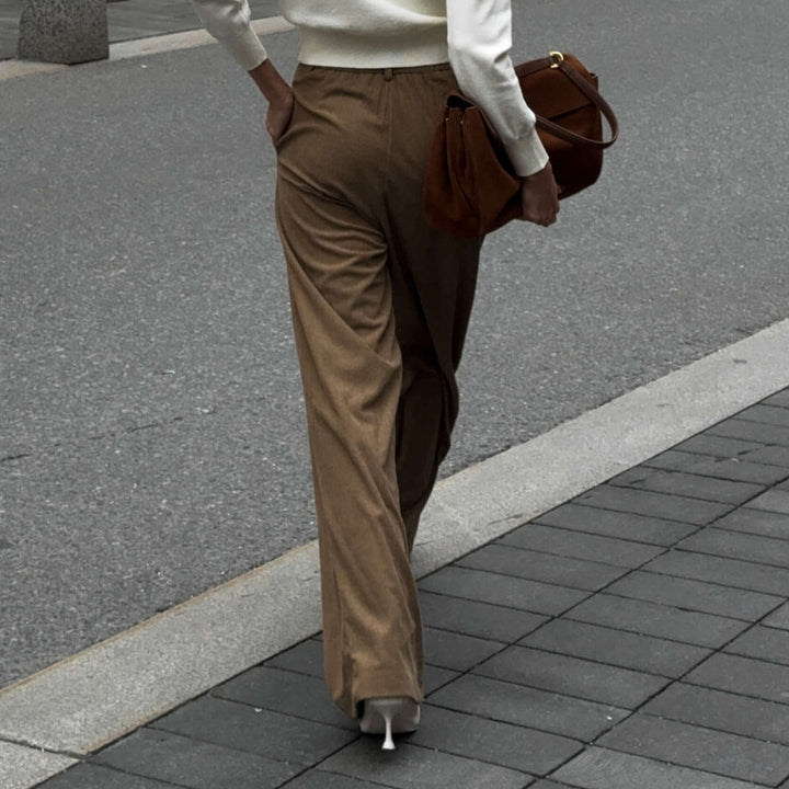 Damen weite Cordhose Drune
