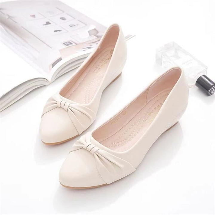 Damen Ballerinas mit elegantem Schleifen-Design und weichem Innenfutter Drune
