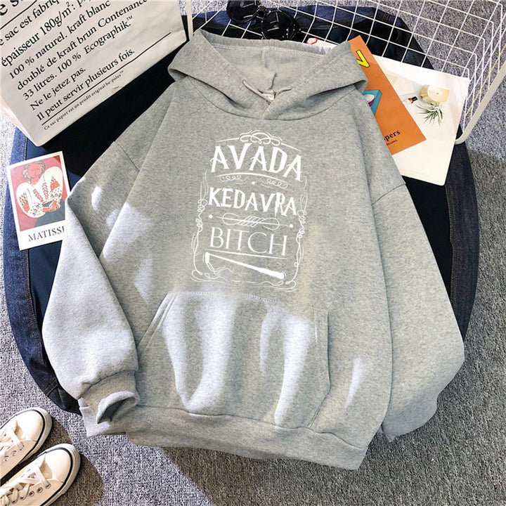 Damen Kapuzenpullover mit kreativen Grafikdesign Drune