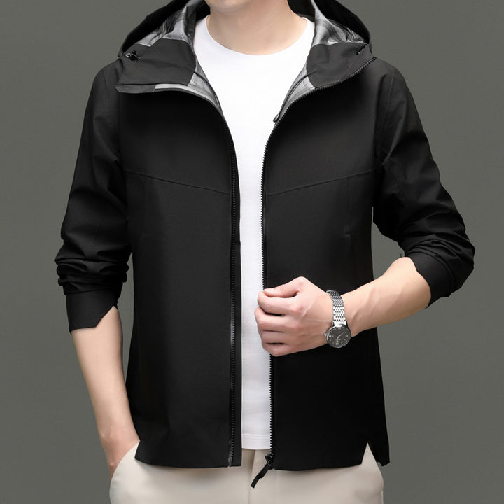 Herren Funktionsjacke mit wasserabweisender Beschichtung und atmungsaktiven Eigenschaften Drune