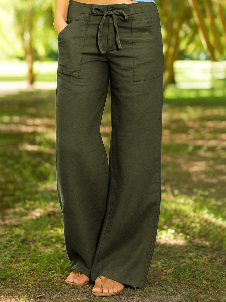 Damen Bequeme Sommerhose Drune