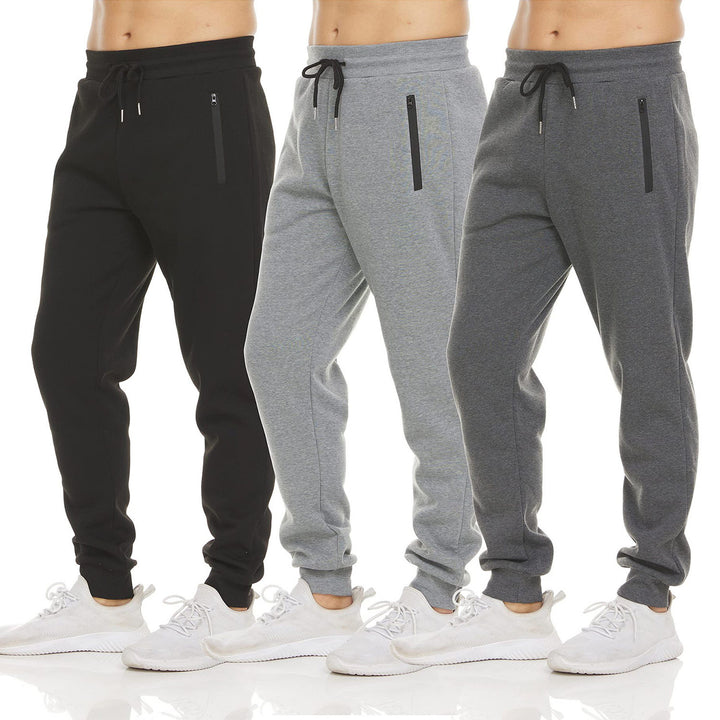 Damen nan taillierte Jogginghose mit seitlichen Reißverschlusstaschen, Kordelzug und schmalem Beinabschluss Drune