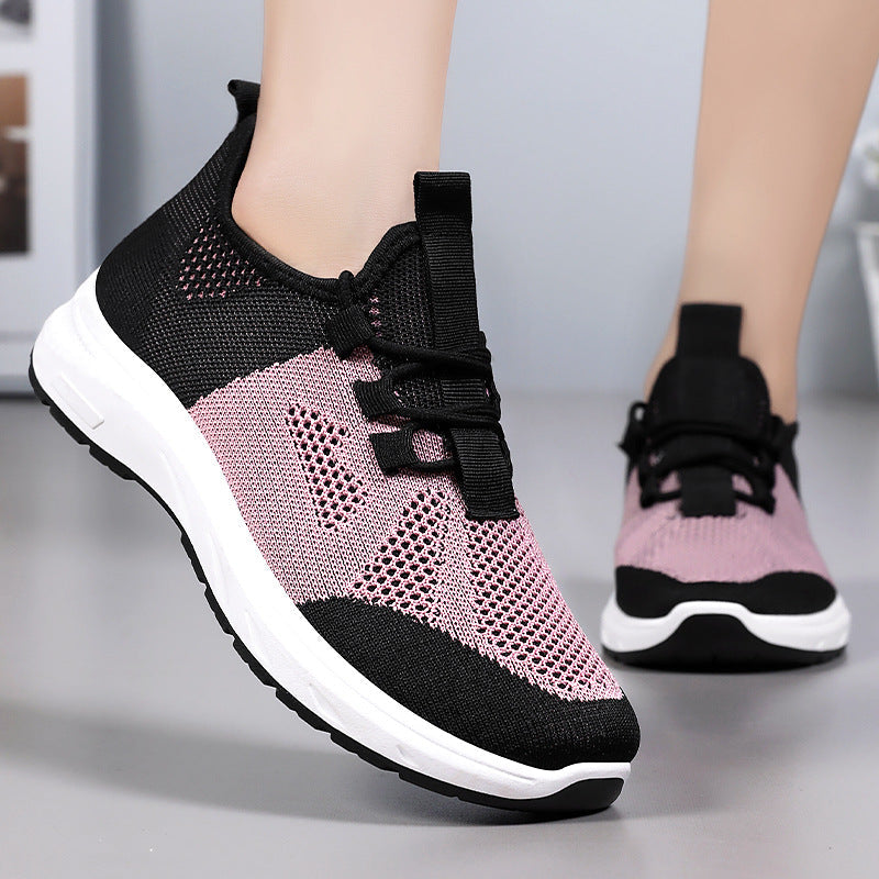 Damen Atmungsaktive Sport-Sneakers mit flexibler Sohle und elegantem Design Drune