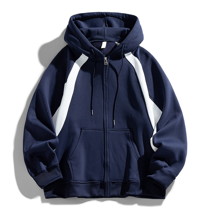 Herren Modische Kapuzenjacke Drune