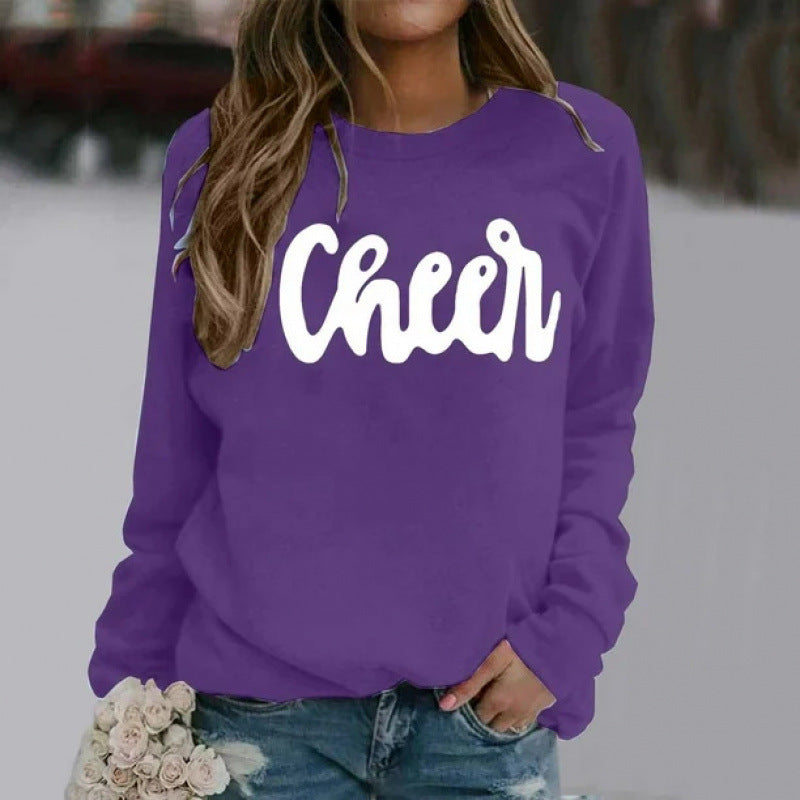 Damen Sweatshirt mit originellem Schriftzug Drune