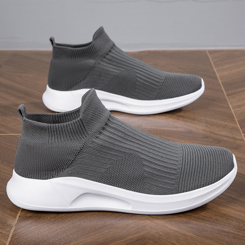 Damen Komfortable Stricksneaker mit rutschfester Sohle Drune