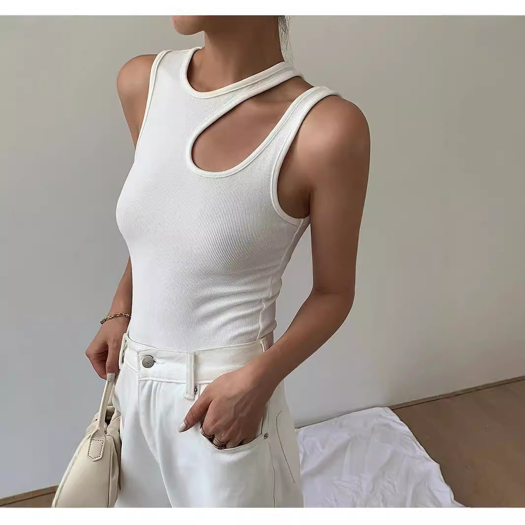 Damen Tanktop mit einzigartigem Cut-Out Design und sportlichem Schnitt Drune
