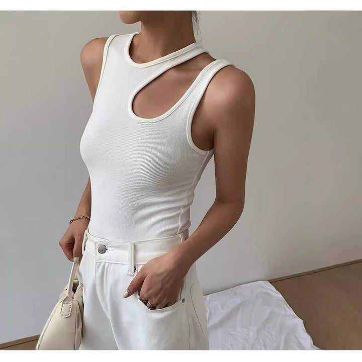 Damen Tanktop mit einzigartigem Cut-Out Design und sportlichem Schnitt Drune