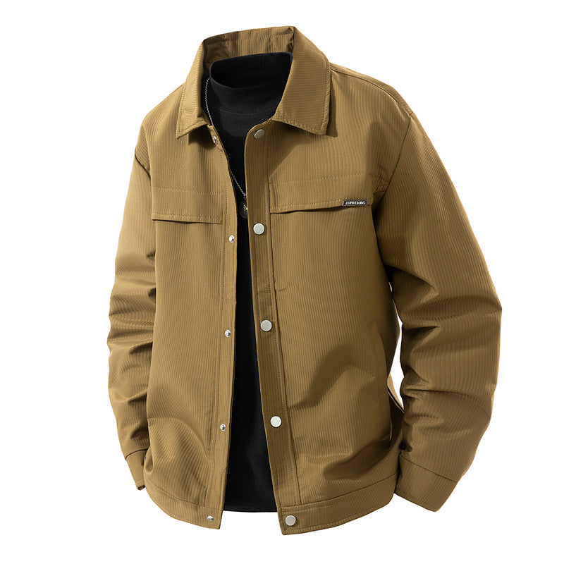 Herren Moderne Utility-Jacke Drune