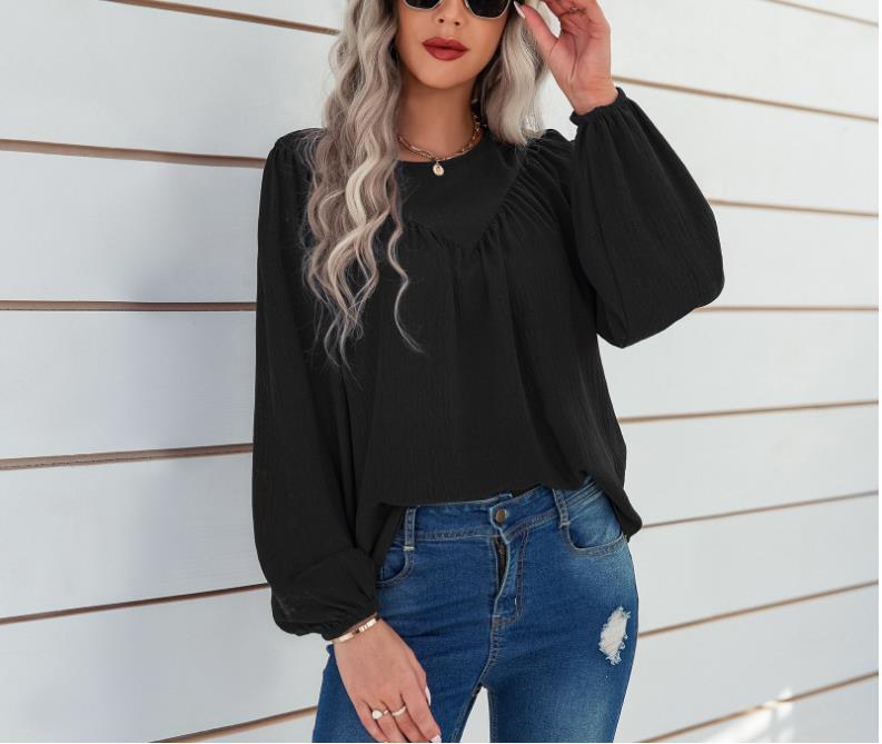 Damen Elegante und lässige Bluse Drune