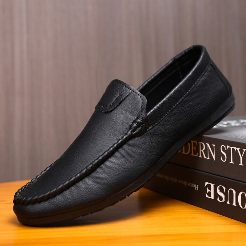 Herren Mokassins aus weichem Leder Drune