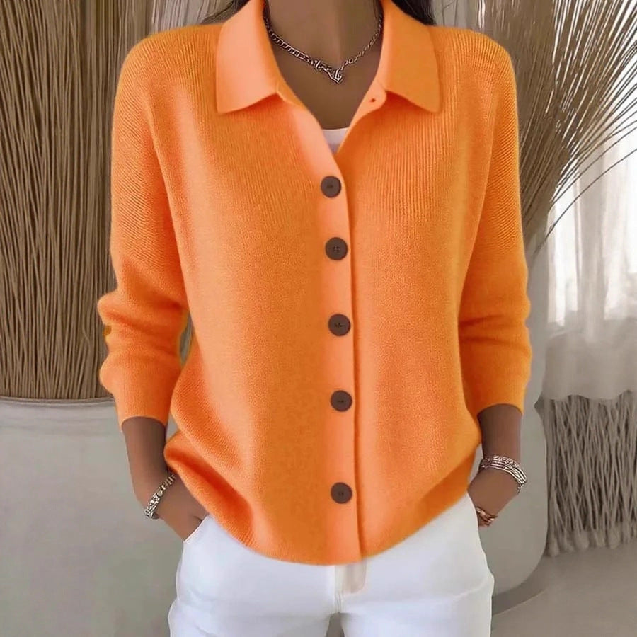 Damen Modische Strickjacke Drune