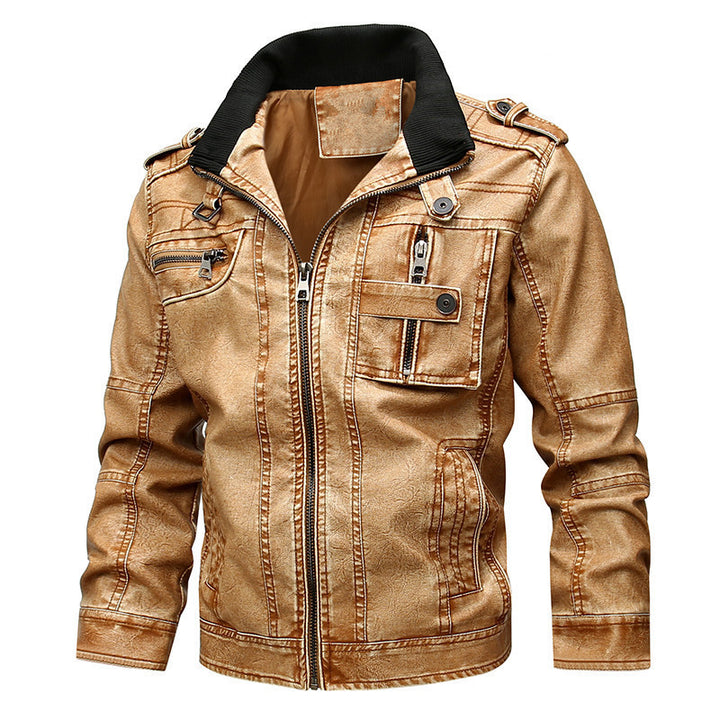 Drune | Klassische Lederjacke für Männer