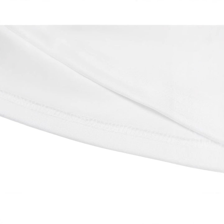 Damen Crop-T-Shirt mit auffälligem Schriftzug Drune