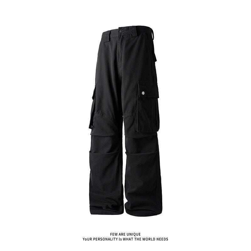 Herren Cargo-Hose mit seitlichen Taschen und bequemer Passform Drune