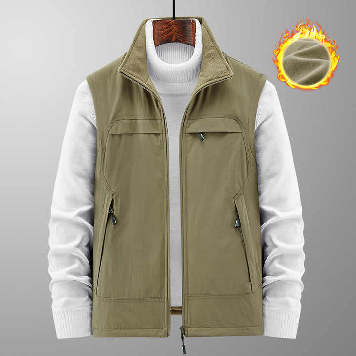 Herren Sportliche Funktionsweste Drune
