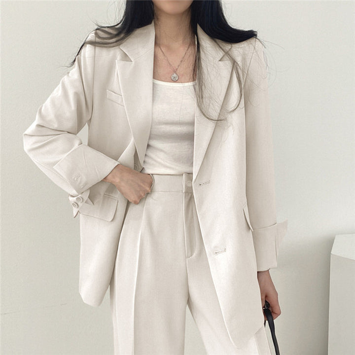 Damen Elegante Weite Hose Drune