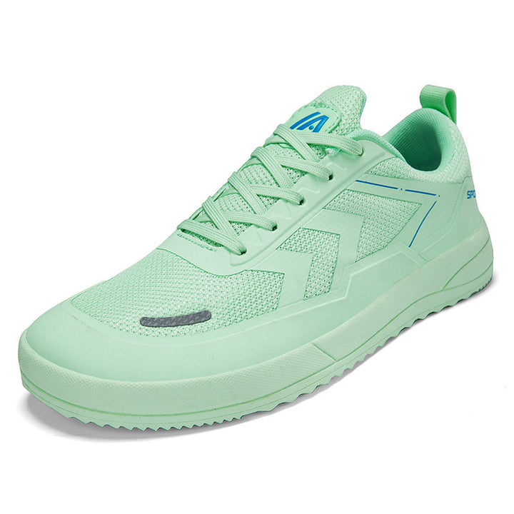 Unisex nan urbaner atmungsaktiver Mesh-Sneaker mit gezahnter griffiger Profilsohle und gepolstertem Einstieg Drune