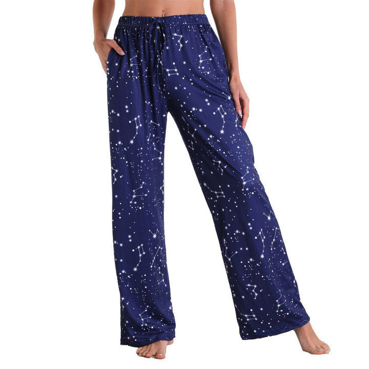 Damen Elegante und bequeme Palazzohose Drune