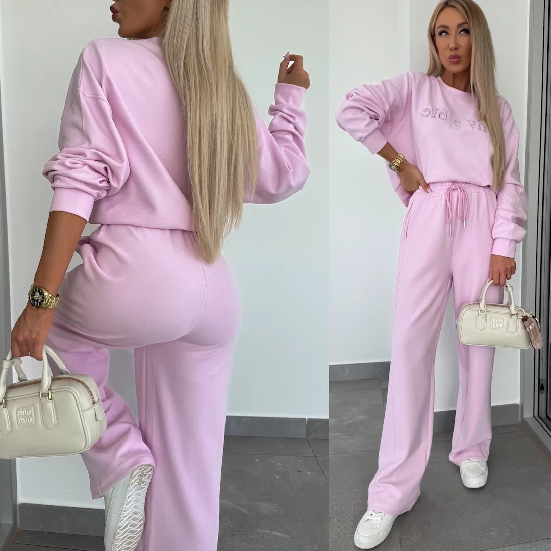 Damen stylischer Freizeitanzug mit modernem Schnitt und lässigen Details Drune