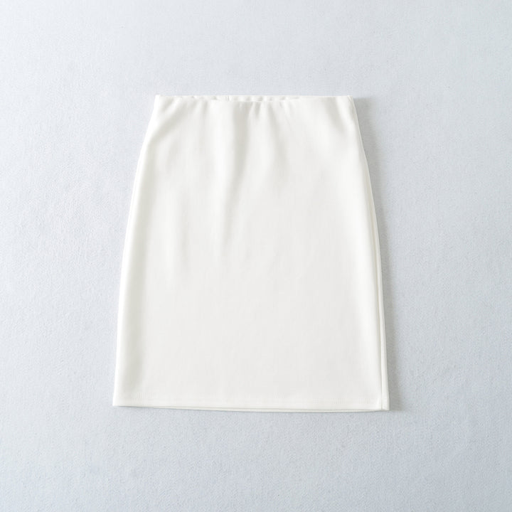 Damen Figurnaher Jersey-Bleistiftrock mit hohem Bund und stretchigem Komfortmaterial Drune