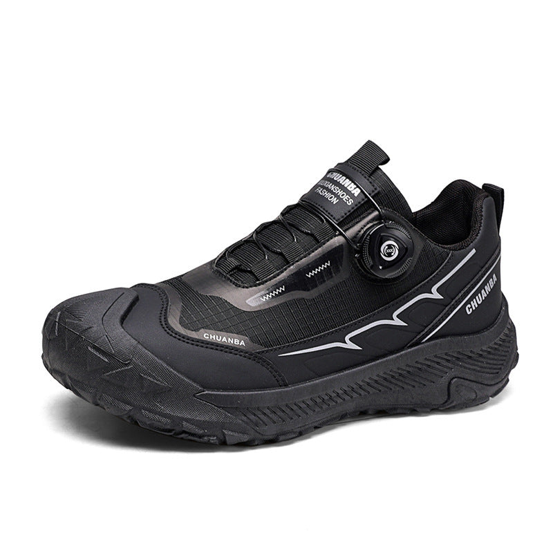 Herren robuste Outdoor‑Trekkingsneaker mit BOA‑Verschluss, verstärkter Zehenkappe und griffiger Trailsohle Drune